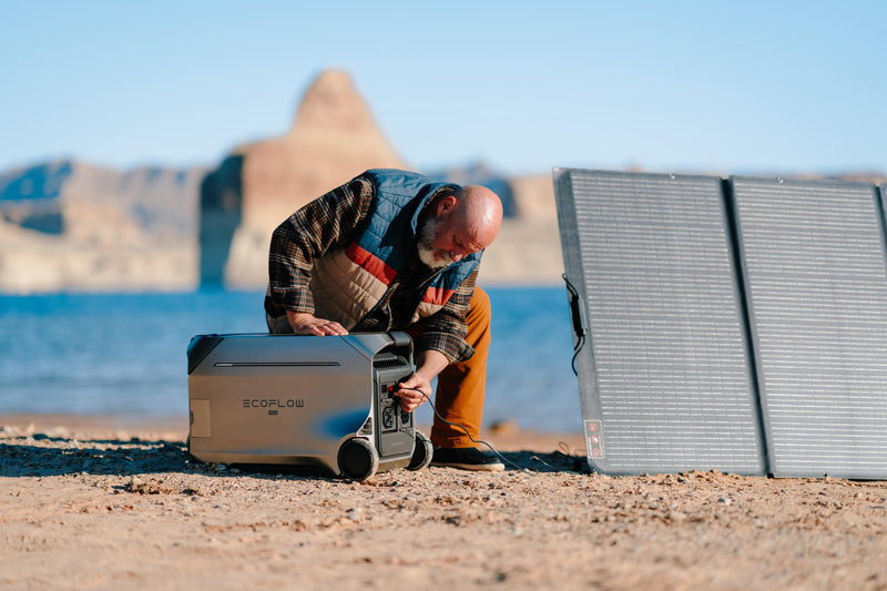 EcoFlow DELTA Pro 3 + 400W Solar Panel