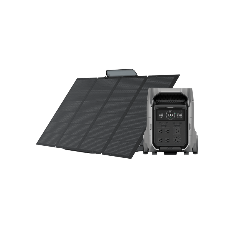 EcoFlow DELTA Pro 3 + 400W Solar Panel