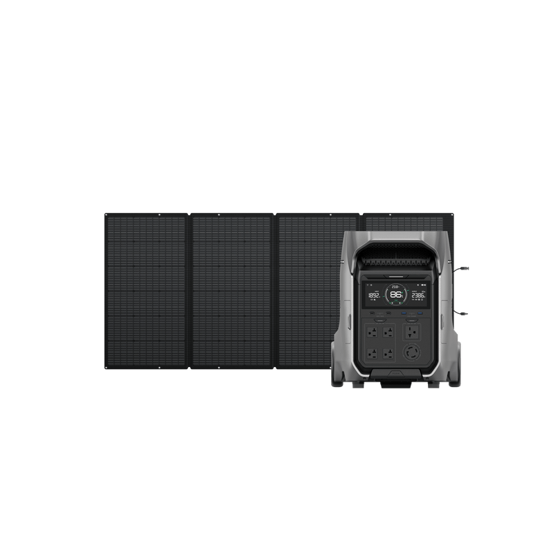 EcoFlow DELTA Pro 3 + 400W Solar Panel