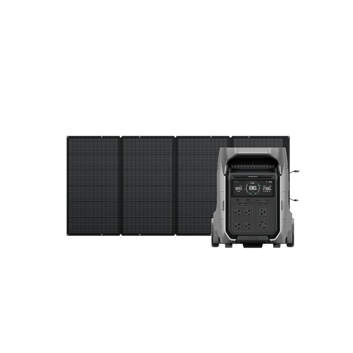 EcoFlow DELTA Pro 3 + 400W Solar Panel