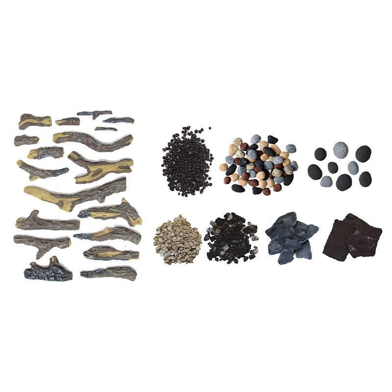 Amantii Oak 18-piece Deluxe Media Kit