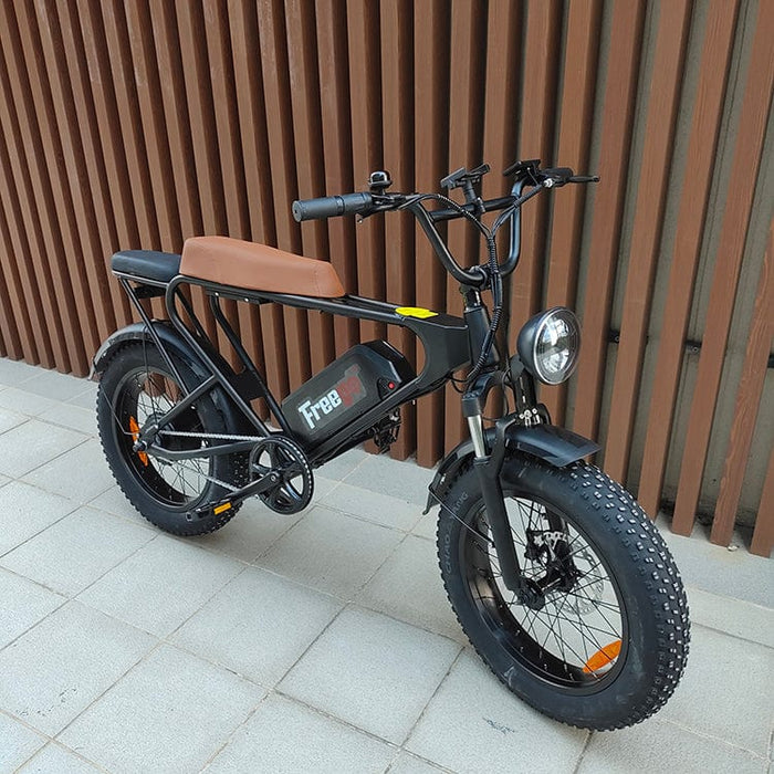 Freego DK200 Off Road Mountain Electric Bike 20'' Fat tires 1200W Powerful Motor 20Ah Lithium Battery