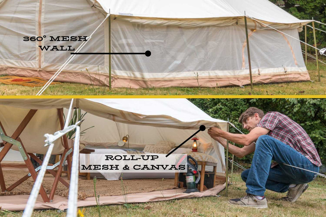 Life InTents 19' (6M) Fernweh™ Double-Door Bell Tent
