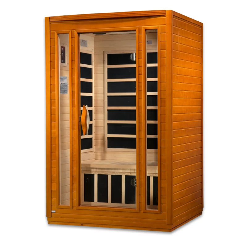 Dynamic Sauna San Marino Elite Ultra Low EMF Far Infrared Sauna | DYN-6206-01 Elite | 2 Persons
