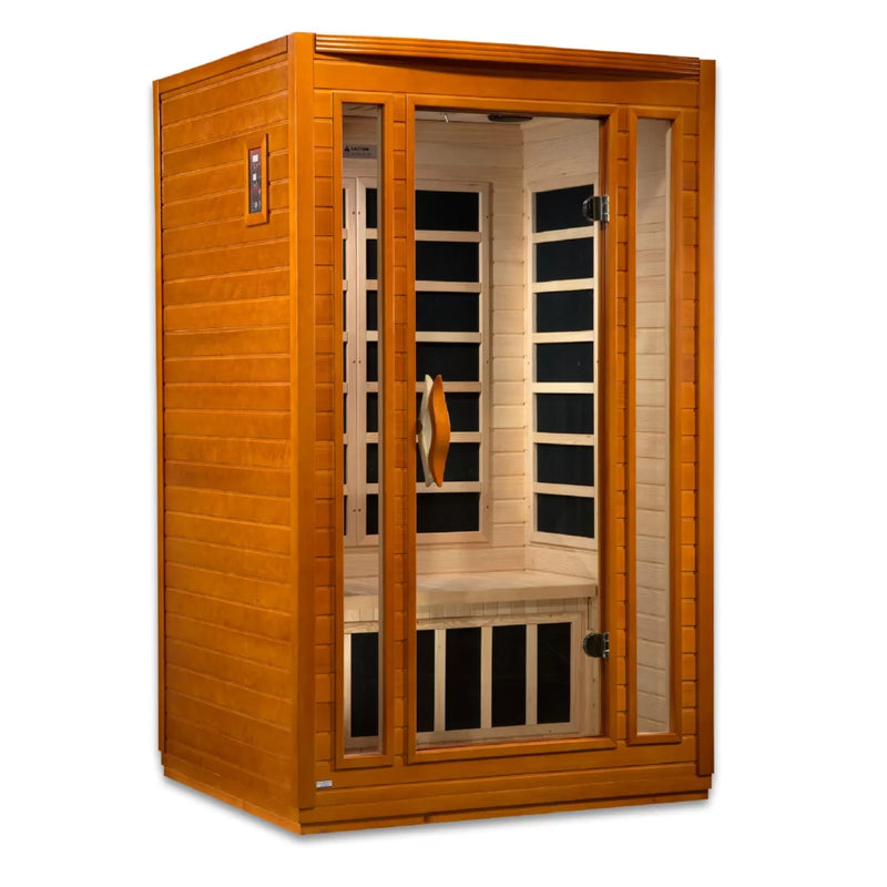 Dynamic Sauna San Marino Elite Ultra Low EMF Far Infrared Sauna | DYN-6206-01 Elite | 2 Persons