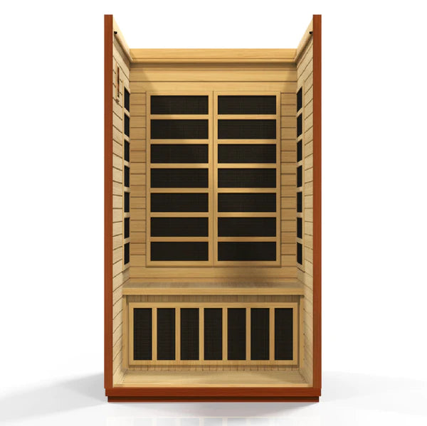 Dynamic Sauna San Marino Elite Ultra Low EMF Far Infrared Sauna | DYN-6206-01 Elite | 2 Persons