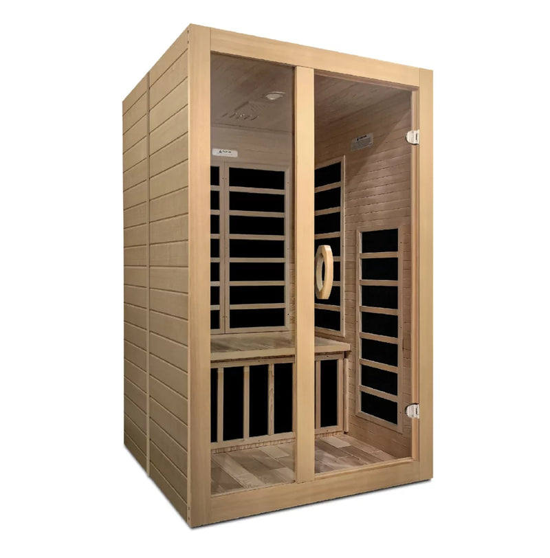 Dynamic Sauna Santiago Low EMF Infrared Sauna | DYN-6209-01 | 2 Persons