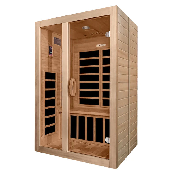 Dynamic Sauna Santiago Low EMF Infrared Sauna | DYN-6209-01 | 2 Persons