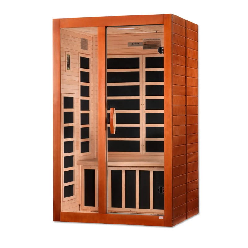 Dynamic Sauna Santiago Elite Ultra Low EMF Far Infrared Sauna | DYN-6209-02 Elite | 2 Persons