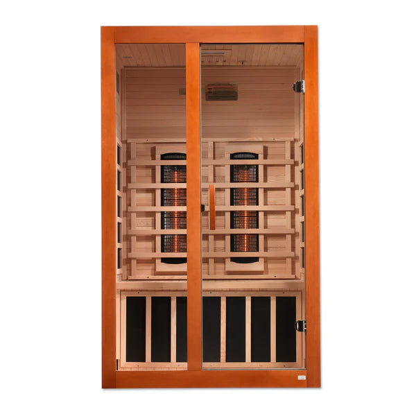 Dynamic Sauna Santiago Full Spectrum Infrared Sauna | DYN-6209-03 | 2 Persons