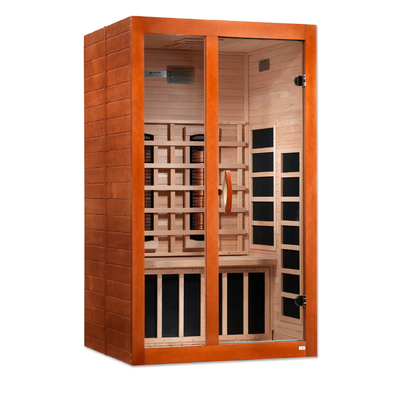 Dynamic Sauna Santiago Full Spectrum Infrared Sauna | DYN-6209-03 | 2 Persons