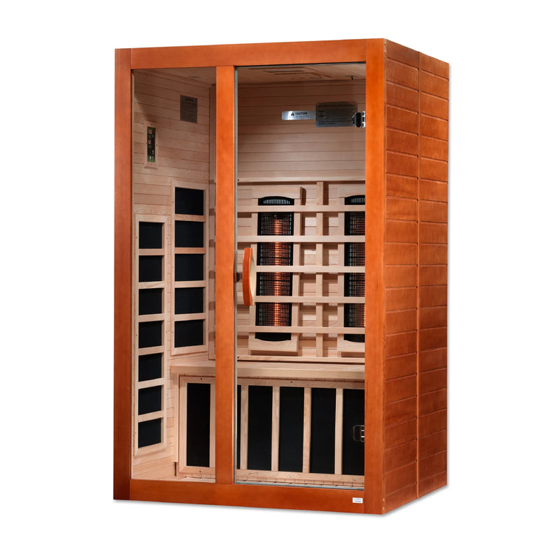 Dynamic Sauna Santiago Full Spectrum Infrared Sauna | DYN-6209-03 | 2 Persons