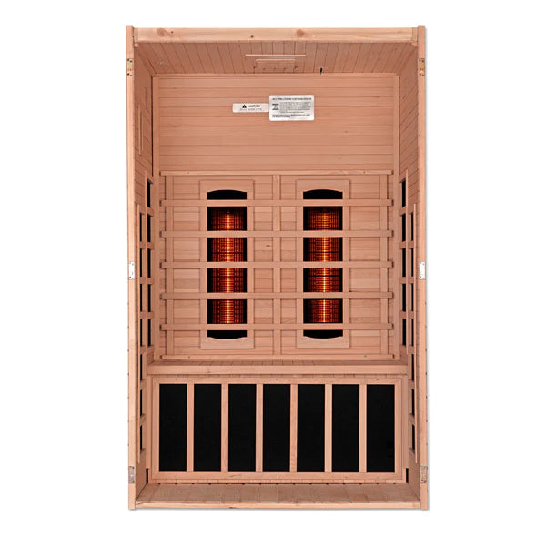 Dynamic Sauna Santiago Full Spectrum Infrared Sauna | DYN-6209-03 | 2 Persons