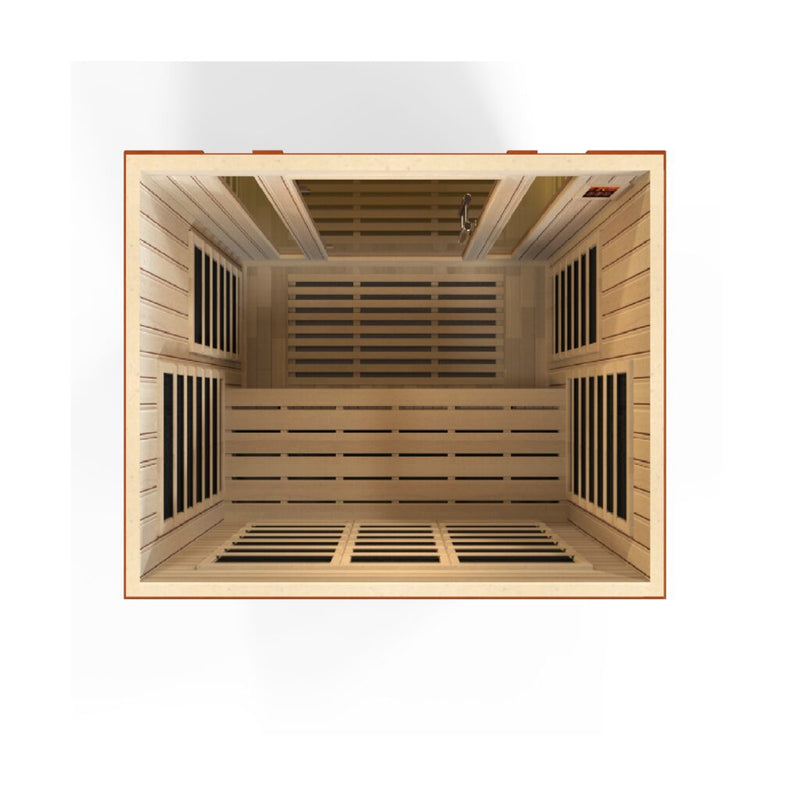 Dynamic Sauna Belagio Low EMF Far Infrared Sauna | DYN-6306-02 | 3 Persons