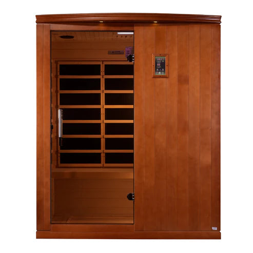 Dynamic Sauna Madrid Limited Elite Ultra Low EMF Far Infrared Sauna | DYN-6310-04 Elite | 3 Persons