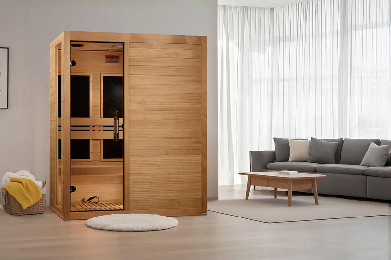 Dynamic Sauna Toscana Elite Ultra Low EMF Far Infrared Sauna | DYN-6315-05 Elite | 3 Persons