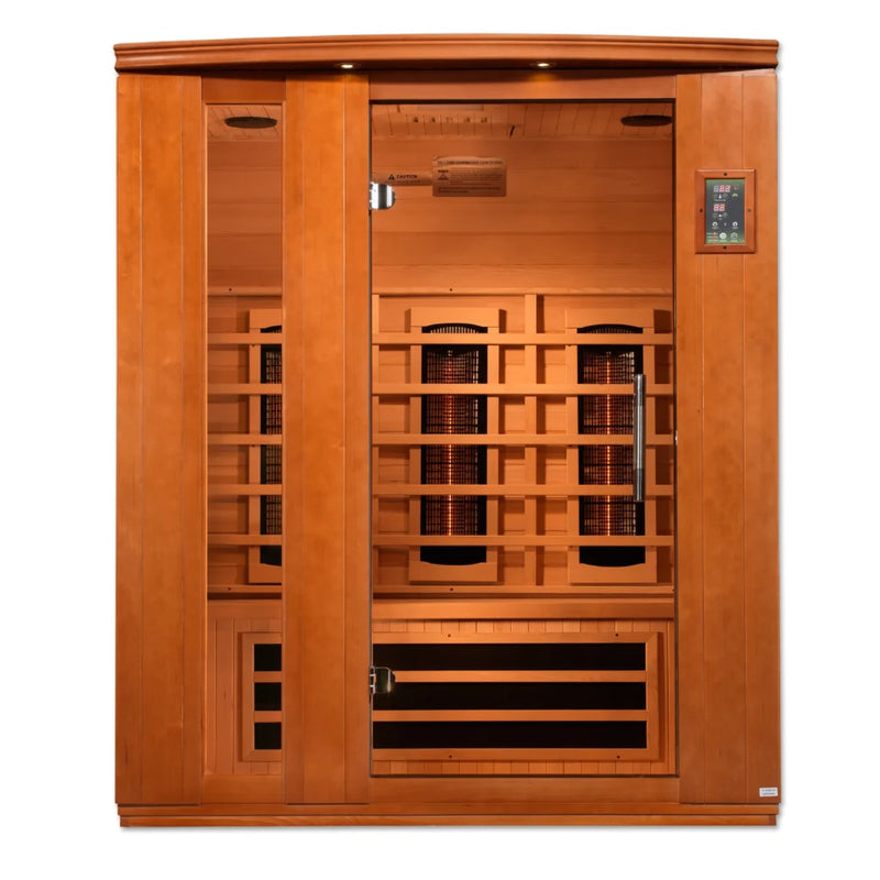 Dynamic Sauna Lugano Full Spectrum Infrared Sauna | DYN-6336-03 FS | 3 Persons
