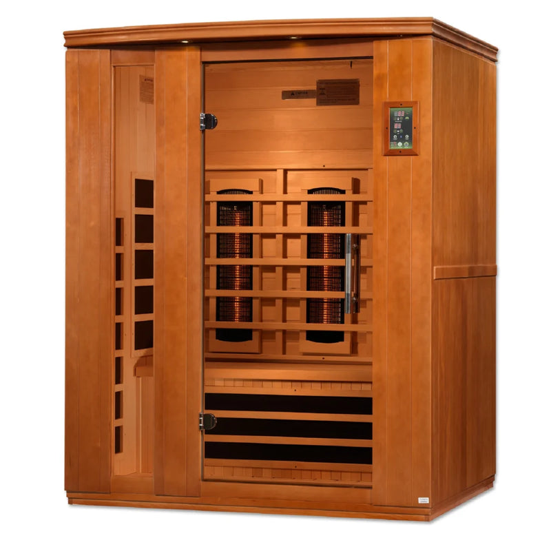 Dynamic Sauna Lugano Full Spectrum Infrared Sauna | DYN-6336-03 FS | 3 Persons