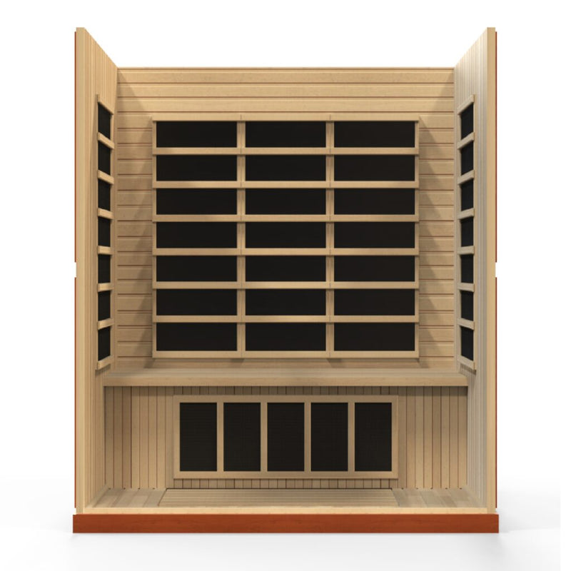 Dynamic Sauna Bergamo Low EMF Far Infrared Sauna | DYN-6440-01 | 4 Persons