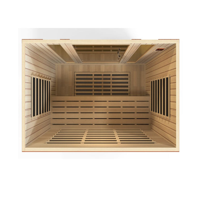 Dynamic Sauna Bergamo Low EMF Far Infrared Sauna | DYN-6440-01 | 4 Persons