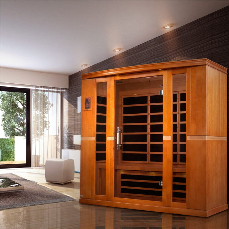 Dynamic Sauna Bergamo Low EMF Far Infrared Sauna | DYN-6440-01 | 4 Persons