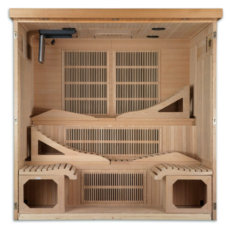 Dynamic Sauna Monaco Ultra Low EMF Far Infrared Sauna | DYN-6996-01 | 6 Persons