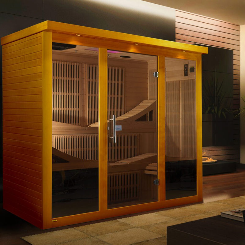 Dynamic Sauna Monaco Ultra Low EMF Far Infrared Sauna | DYN-6996-01 | 6 Persons