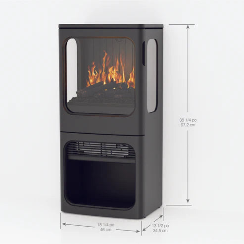 Dimplex Optimyst Mapleton Freestanding Water Vapor Electric Fireplace Stove