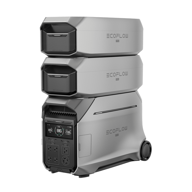 EcoFlow DELTA Pro 3 + DELTA Pro 3 Extra Battery