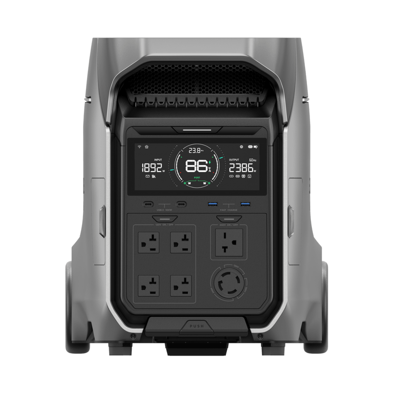 EcoFlow DELTA Pro 3 + 400W Solar Panel