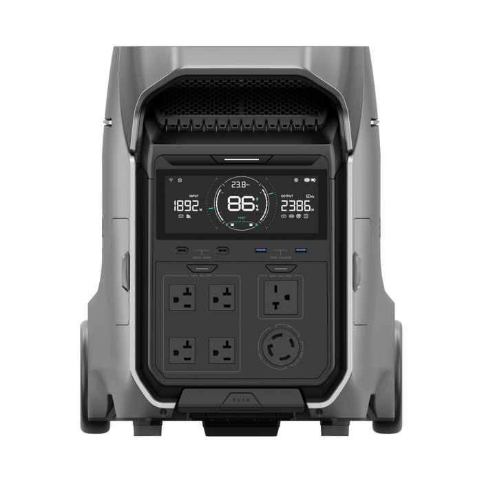 EcoFlow DELTA Pro 3 Portable Power Station Solar Generator