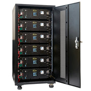 EG4 6-Slot Enclosed Battery Rack
