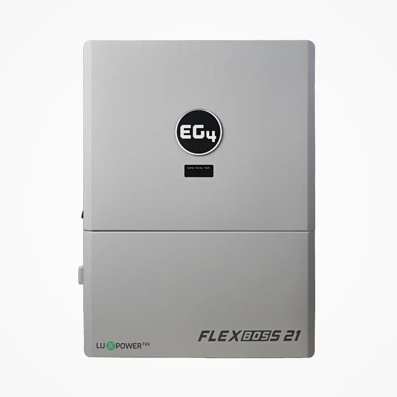 EG4 Hybrid Power Kit | 16kW 120/240V Output 48VDC - 16kWh System Bundle | 1 x EG4 FlexBoss21 Hybrid Inverter + 1 x EG4 All-Weather 314Ah Battery