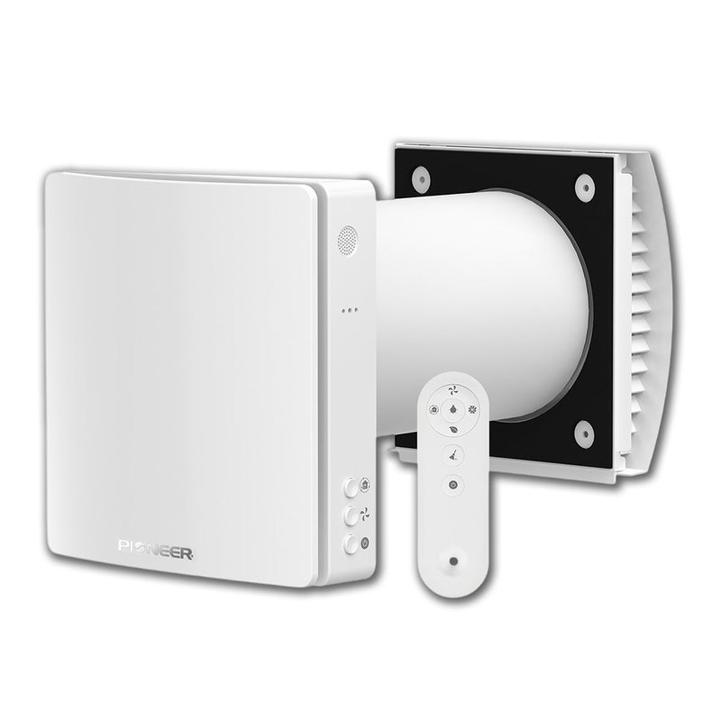 Pioneer® ECOasis 50 Ductless Wall-Mounted Single-Room Wi-Fi Energy Recovery Ventilator