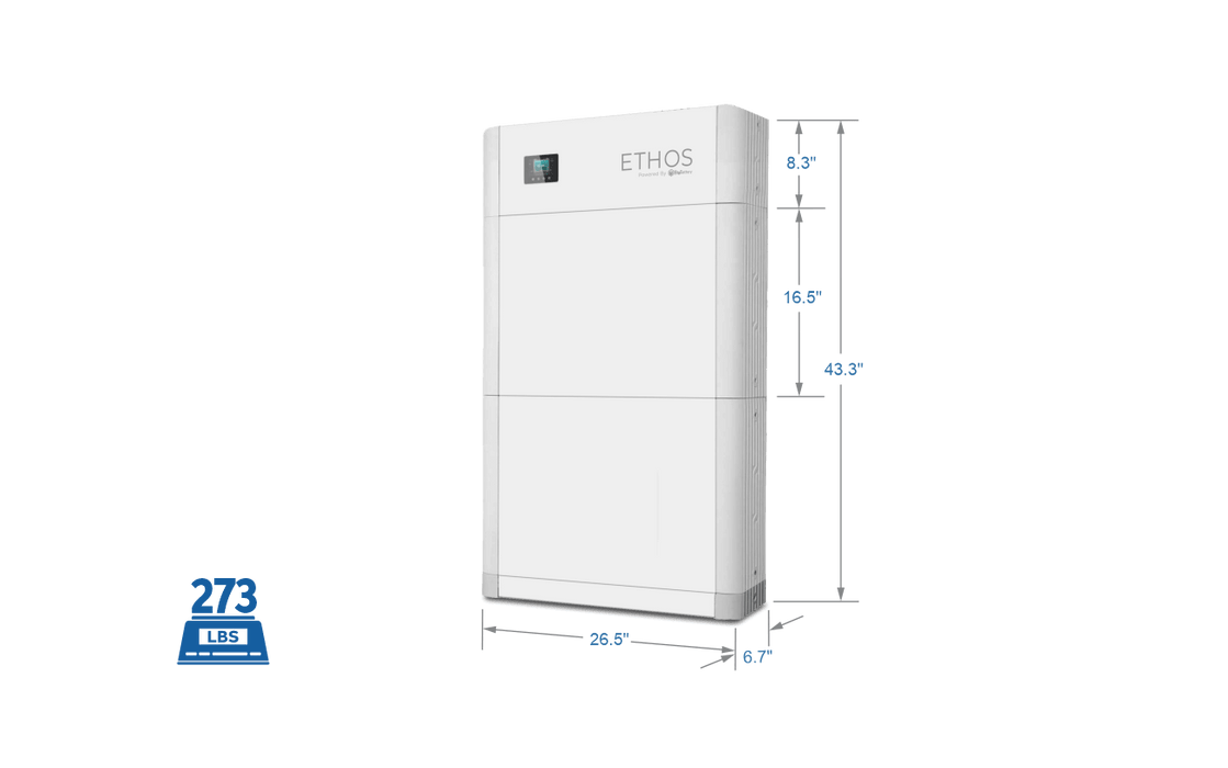 BigBattery ETHOS 10.2KWH (2 Module) - Stackable Batteries
