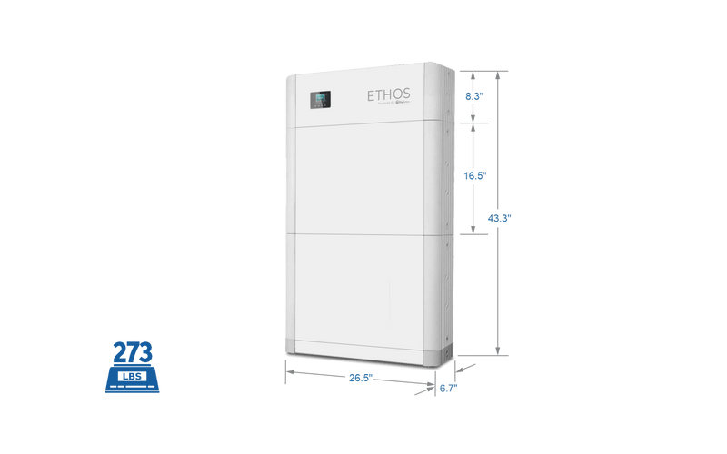 BigBattery ETHOS 20.2KWH (4 Module) - Stackable and Modular Batteries