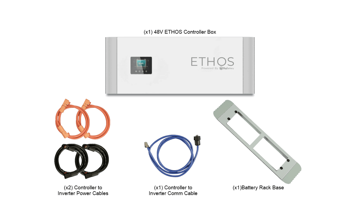 BigBattery 6kW 10.2kWh ETHOS Off-Grid Power System