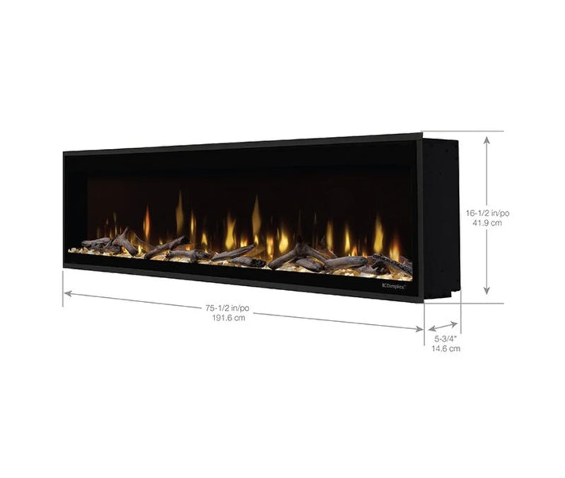 Dimplex Ignite Evolve 74-inch Linear Electric Fireplace (EVO74)