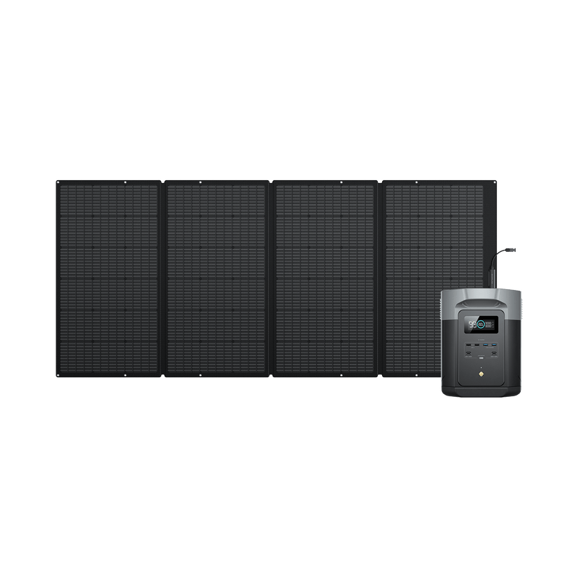 EcoFlow Delta 2 Max + 400W Solar Panel