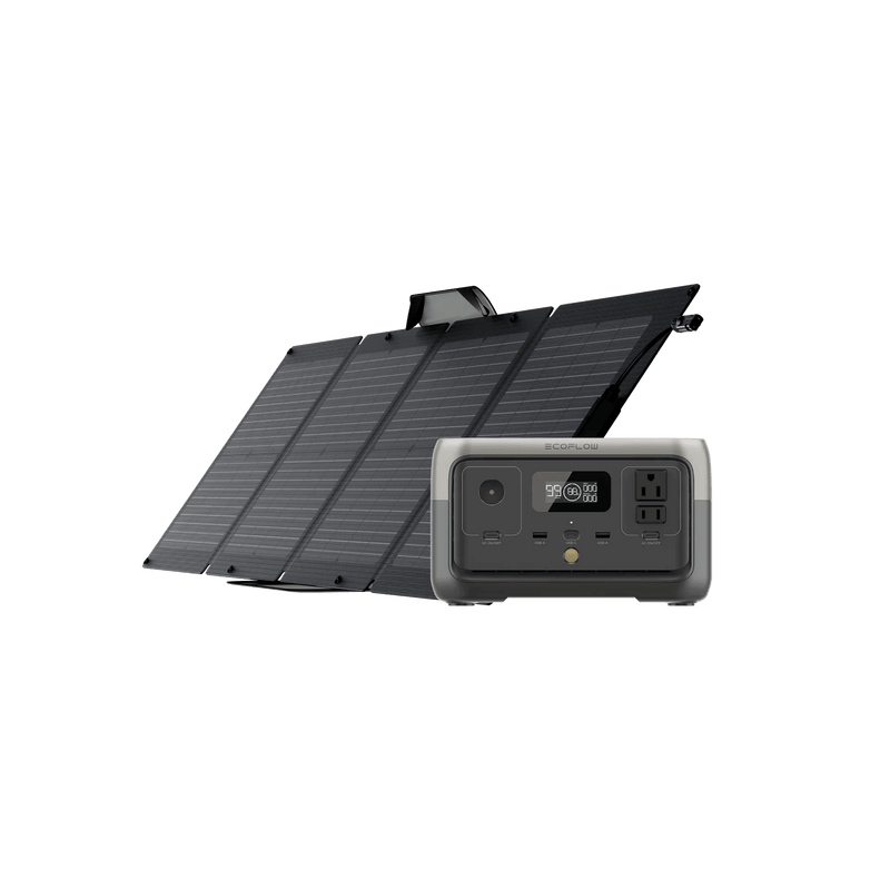 EcoFlow RIVER 2 + 1*110W Solar Panel With Solar Generator