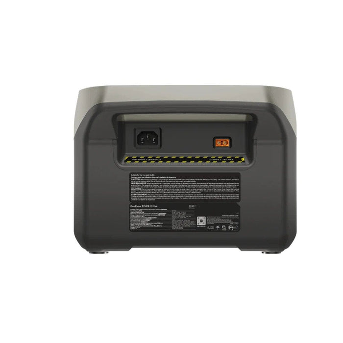 EcoFlow RIVER 2 Max Portable Power Station Back