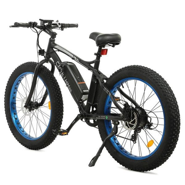 Ecotric Cheetah 26" Fat Tire Electric Bike - Blue