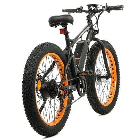 Ecotric Cheetah 26" Fat Tire Electric Bike - Orange