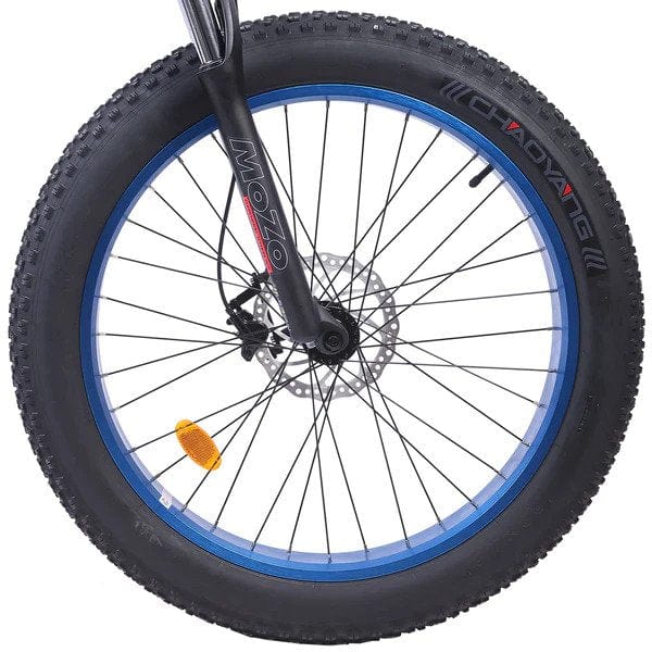 Ecotric Hammer Fat Tire Electric Bike - Blue