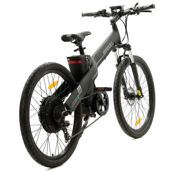 Ecotric Seagull Electric Mountain Bicycle - Matte Black