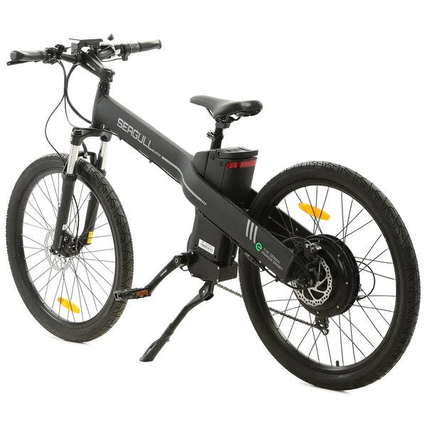 Ecotric Seagull Electric Mountain Bicycle - Matte Black