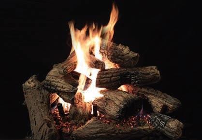 American Hearth Kensington Forest 18" Ceramic Fiber Log Set