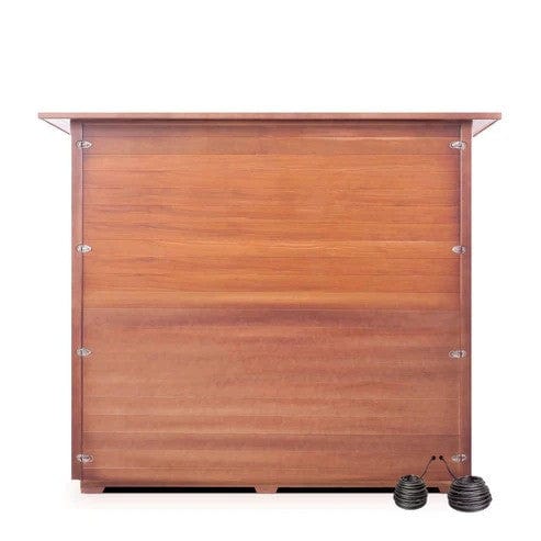 Enlighten InfraNature Duet Sapphire 5 Hybrid Infrared/Traditional Outdoor Sauna | 5 Persons