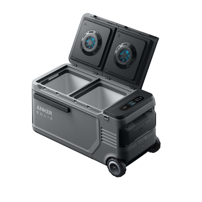 Everfrost 2 58L opened lid front view
