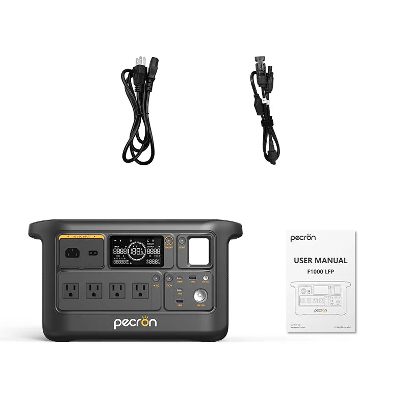 Pecron F1000LFP Portable Power Station (1500W | 1004Wh)